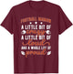 Football Mamaw Proud Mamaw Of A Football Player T-Shirt - T-Shirt | Maroon