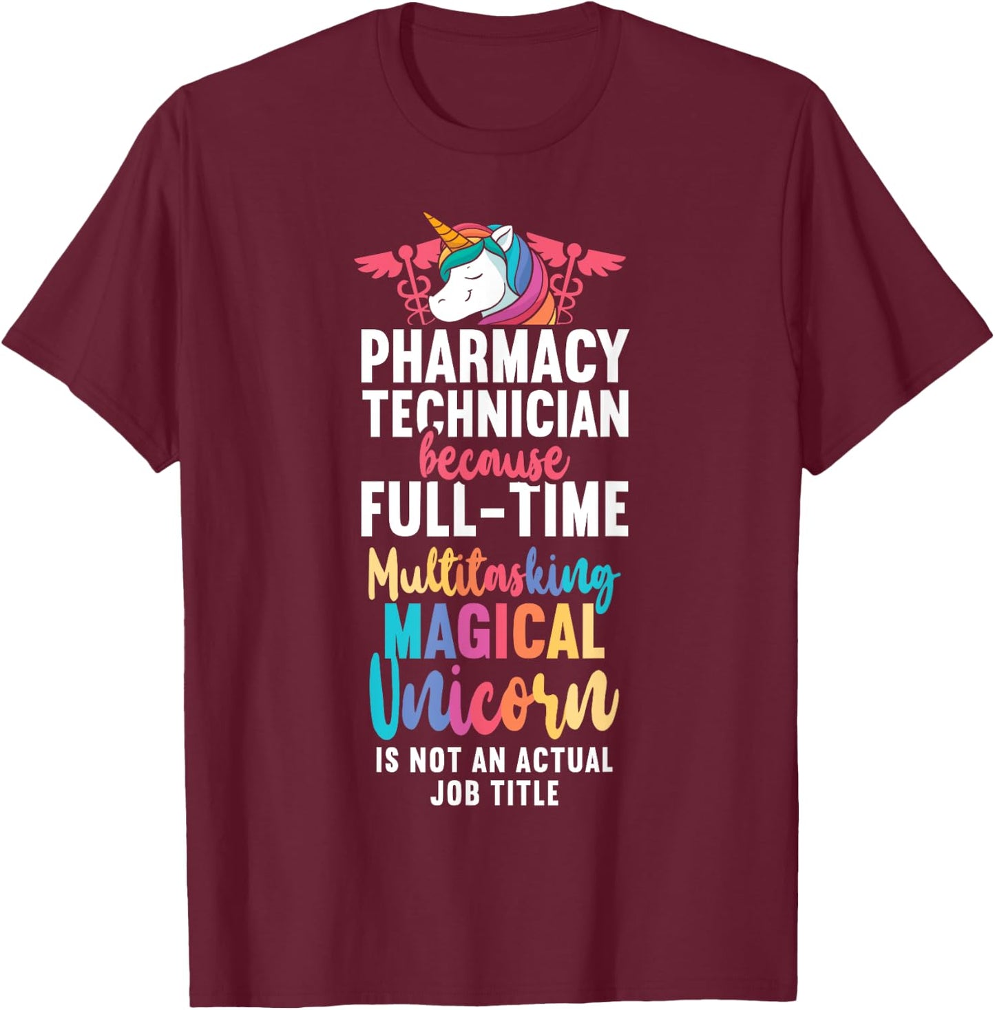 Pharmacy Tech Technician Pharmacist Student Pharmacy T-Shirt - T-Shirt | Maroon