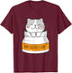 Funny Cat Shirts - Antidepressant Animal Cat Lover Black - Small T-Shirt - T-Shirt | Maroon