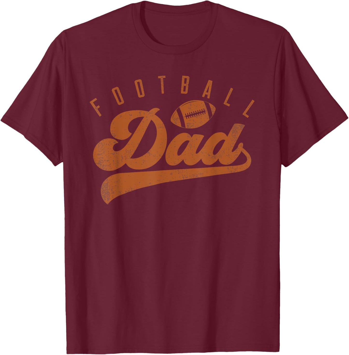 Football Dad T-Shirt - T-Shirt | Maroon