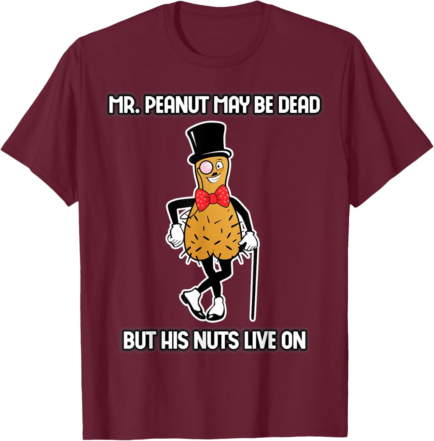 MR Alabama Peanut funny T-Shirt - T-Shirt | Maroon