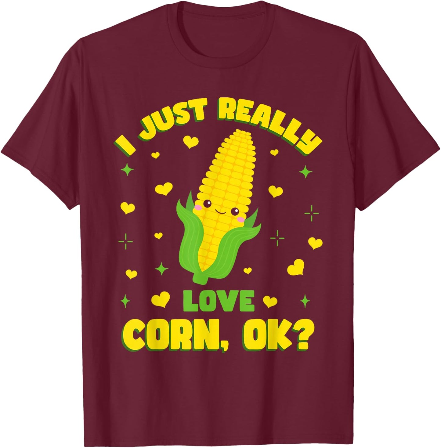 Corn Cob Kids Farming Corn Toddler T-Shirt - T-Shirt | Maroon