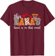 Nana's Heart Basketball Nana Of A Basketball Player T-Shirt - T-Shirt | Maroon