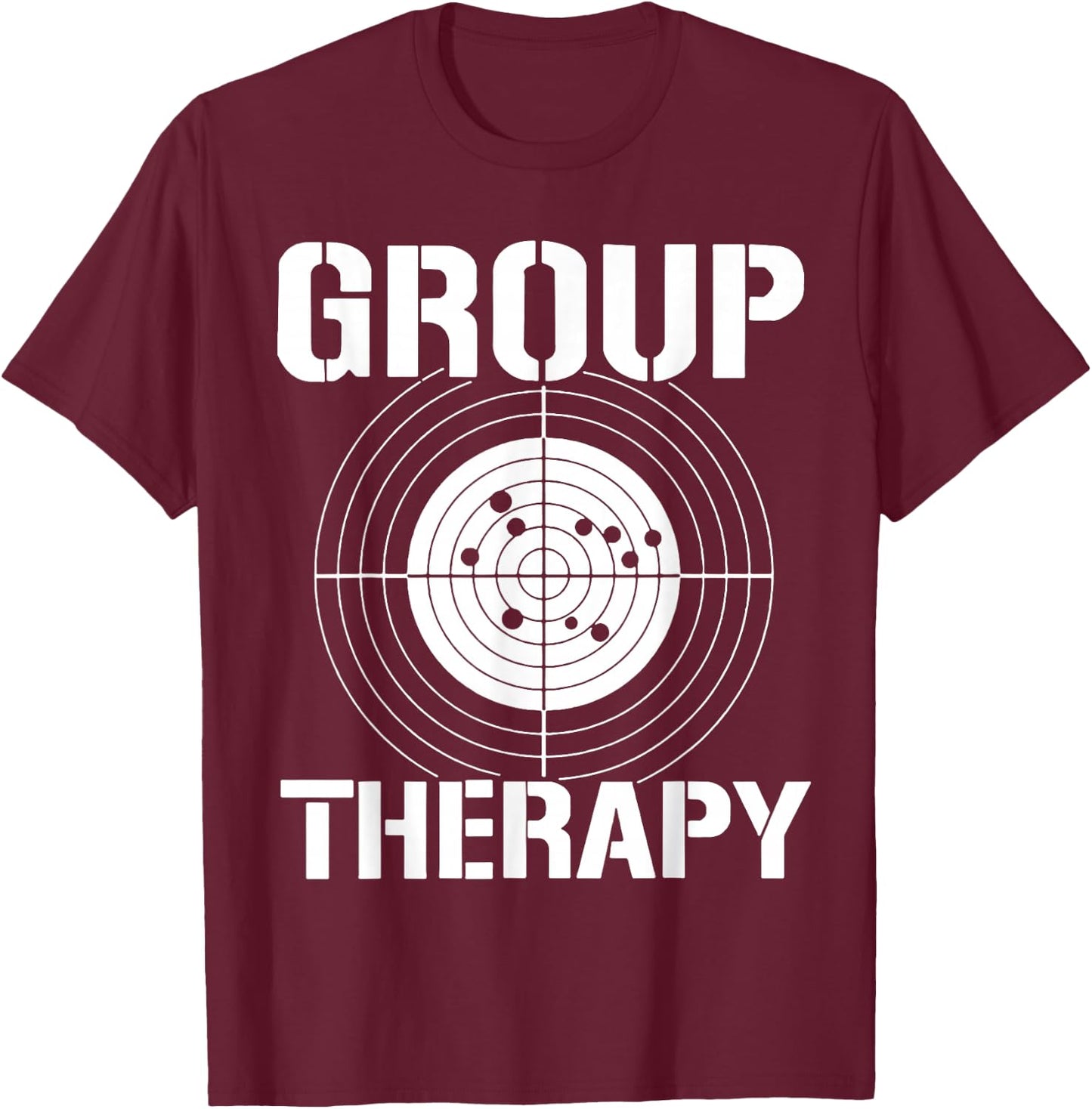 Group Therapy T-Shirt - T-Shirt | Maroon