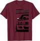 E46 3 Series - One Love One Life (Part 1/2) T-Shirt - T-Shirt | Maroon