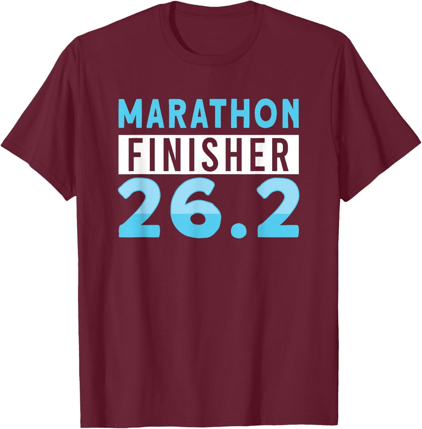 Runner Half Marathon Finisher Running Jogging Addict T-Shirt - T-Shirt | Maroon