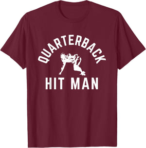 Motivational Football Linemen Gameday Quote for Lineman T-Shirt - T-Shirt | Maroon