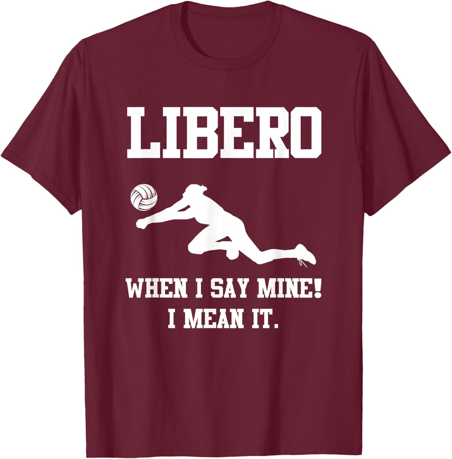Libero T-Shirt - T-Shirt | Maroon