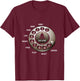 Retro Rotary Dial Phone Easy DIY Halloween Costume T-Shirt - T-Shirt | Maroon