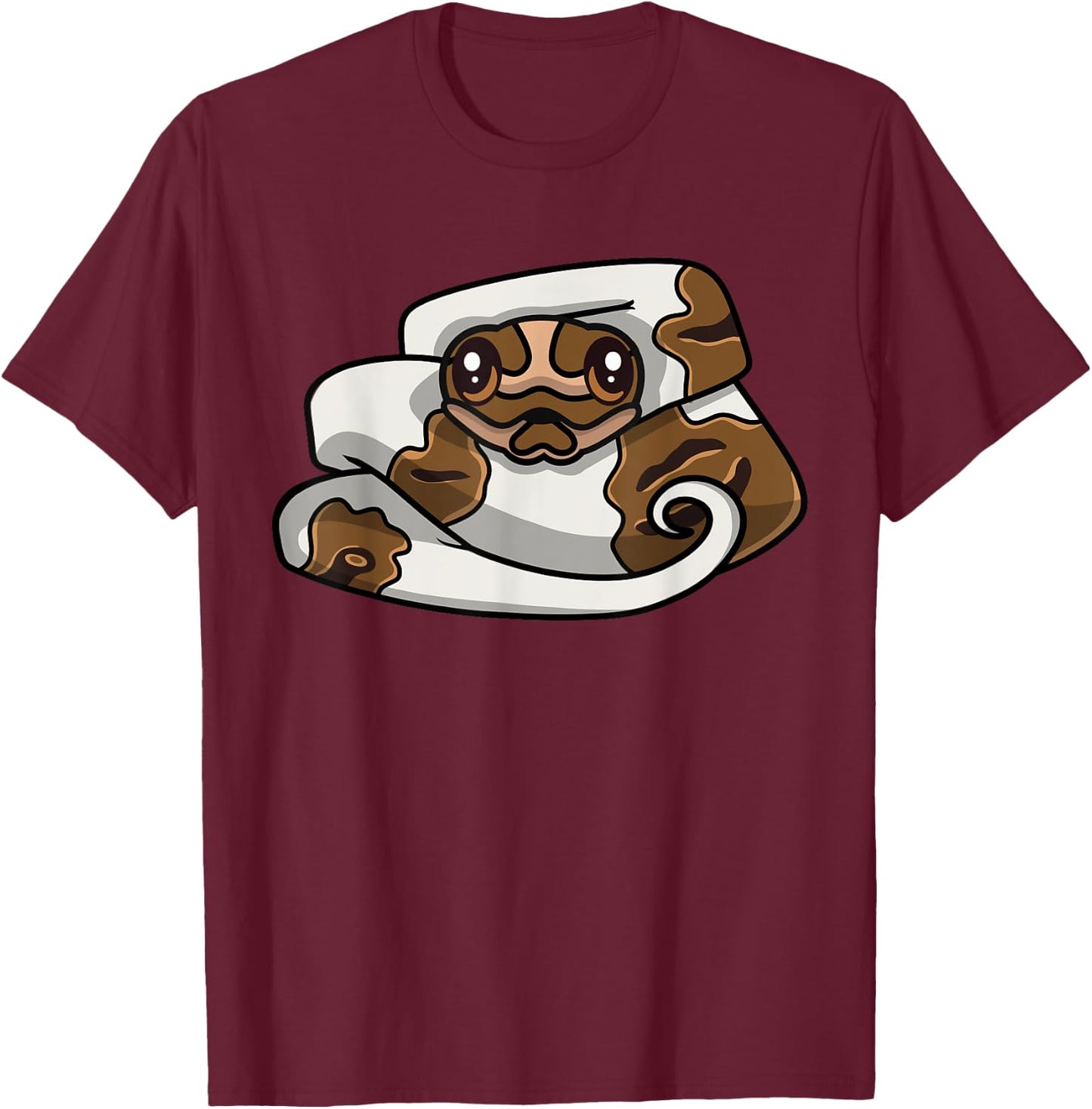 Piebald Ball Python Cute Piebald Ball Python Owner T-Shirt - T-Shirt | Maroon