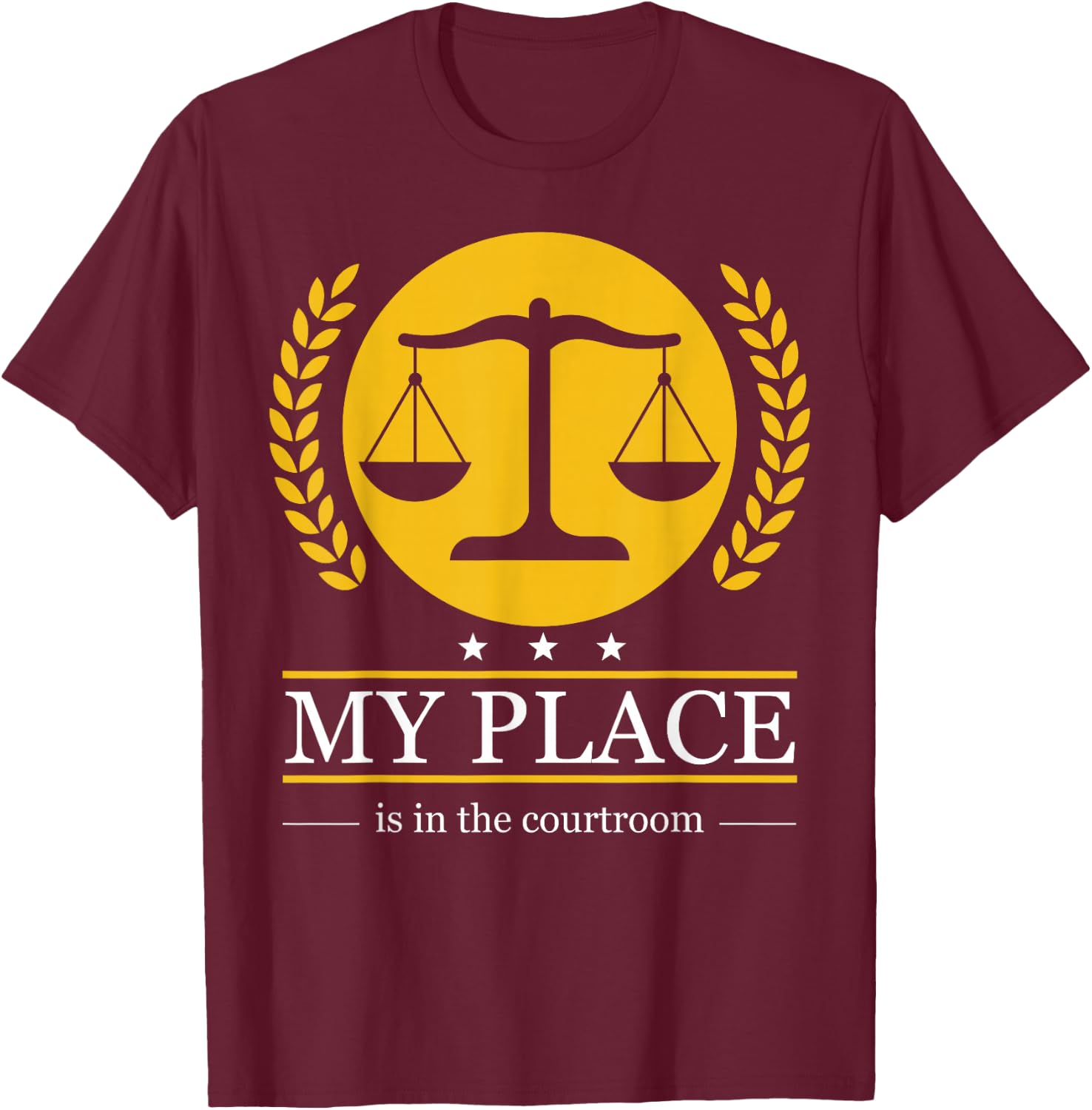 Juris Doctor Doctoral Graduation T-Shirt - T-Shirt | Maroon
