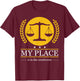 Juris Doctor Doctoral Graduation T-Shirt - T-Shirt | Maroon