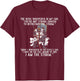 The Devil Whispered In My Ear Templar Warrior Faith Jesus T-Shirt - T-Shirt | Maroon