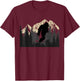 Bigfoot Sasquatch Design Women and Men Trip Hiking lovers T-Shirt - T-Shirt | Maroon