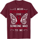 Multiple Myeloma Supporter Myeloma Cancer Awareness T-Shirt - T-Shirt | Maroon