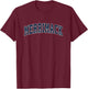 Merrimack New Hampshire NH Vintage Sports Design Navy Design T-Shirt - T-Shirt | Maroon