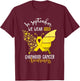 Childhood Cancer Awareness Shirts In September We Wear Gold T-Shirt - T-Shirt | Maroon