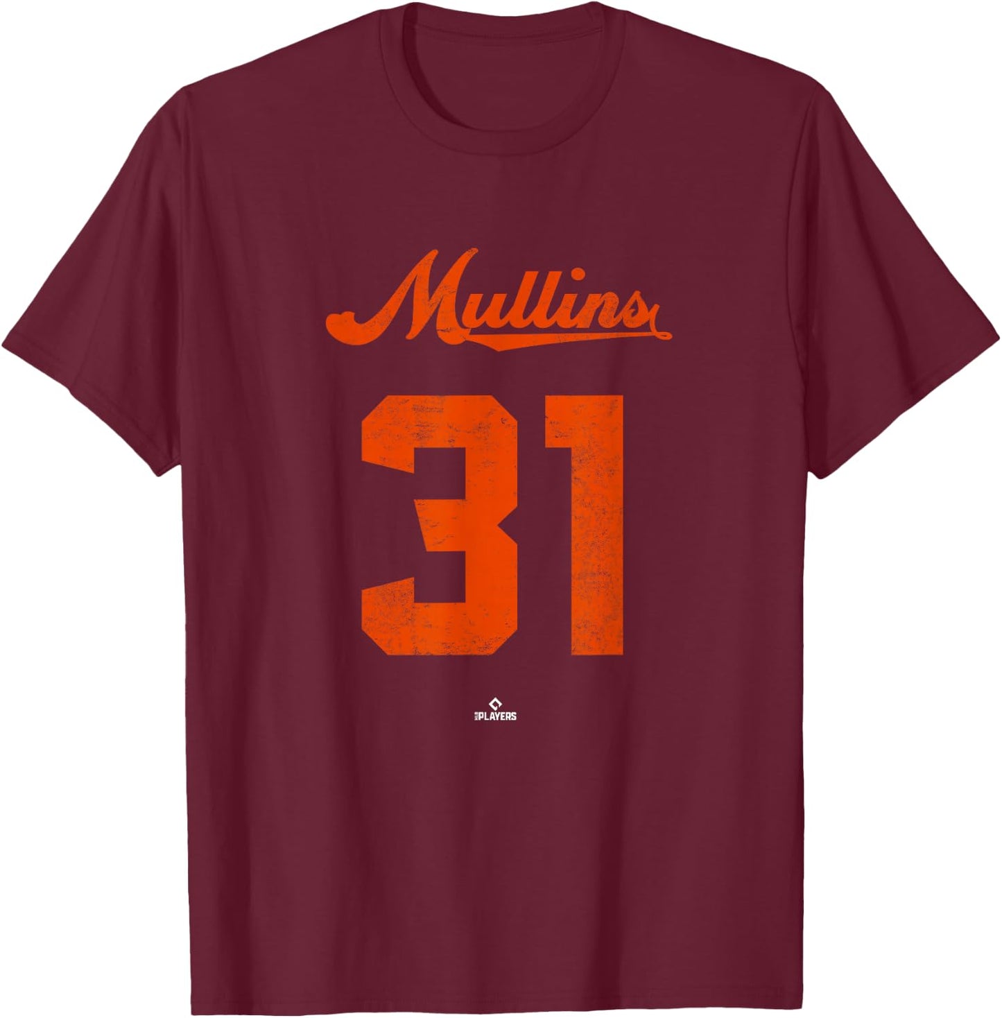 Cedric Mullins 31 Cedric Mullins Baltimore MLBPA T-Shirt - T-Shirt | Maroon