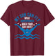 Superpower Funny Mom Dad Swimming Team Parent My Son Can Fly T-Shirt - T-Shirt | Maroon