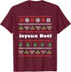 Joyeux Noel French Christmas T-Shirt - T-Shirt | Maroon