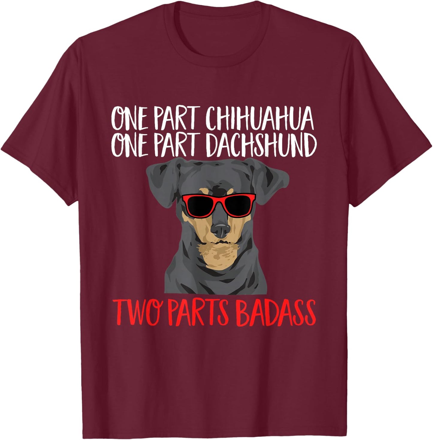 Chiweenie Dog Owner T-Shirt - T-Shirt | Maroon