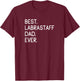 Labrastaffs Best Labrastaff Dad Ever T-Shirt - T-Shirt | Maroon