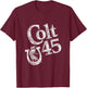 Colt 45 Beer Vintage Style - Logo T-Shirt - T-Shirt | Maroon
