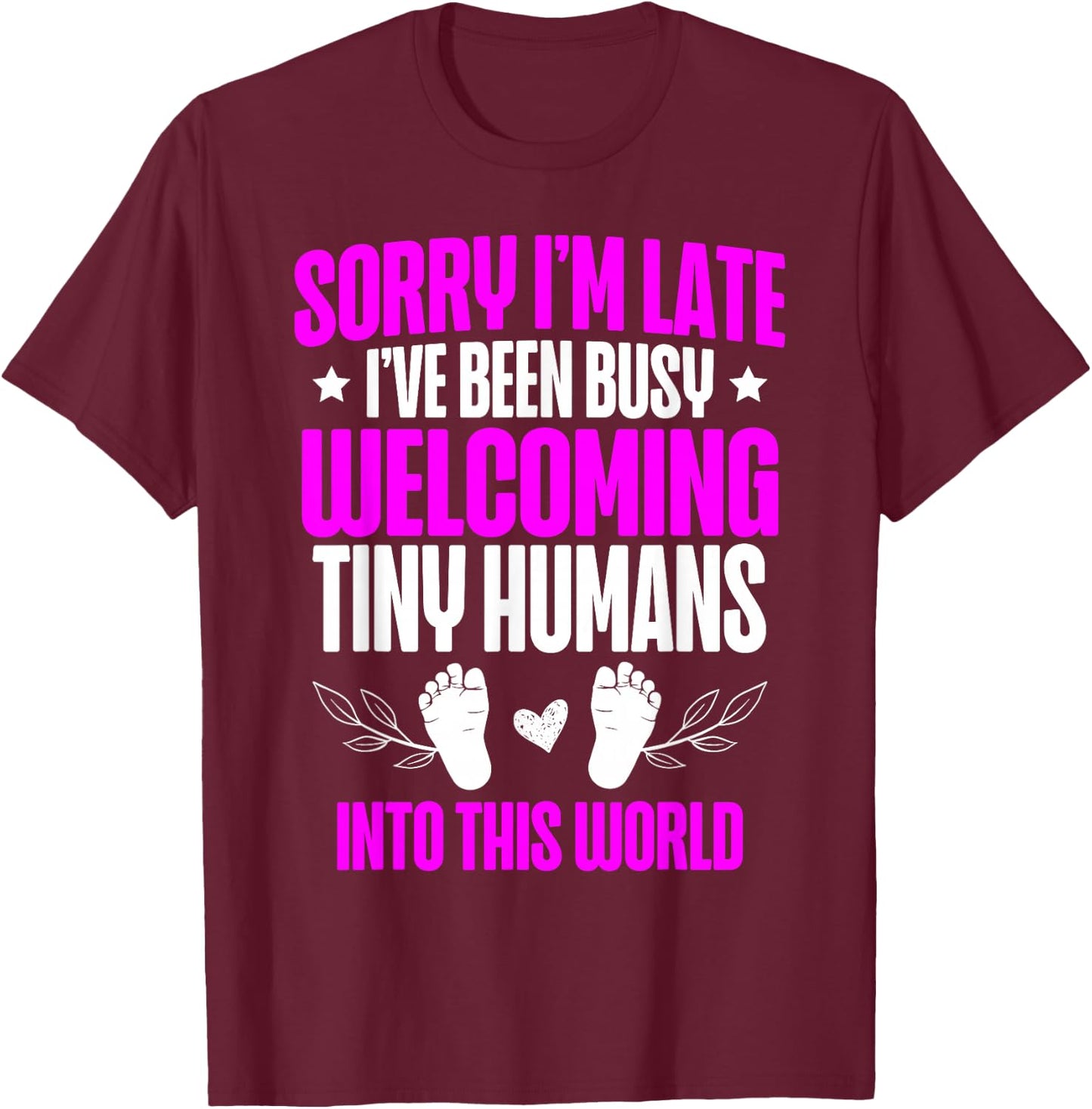 Obgyn Obstetrician Gynecologist Ob-gyn Medicine Doctor T-Shirt - T-Shirt | Maroon