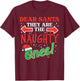 Dear Santa They Naughty Ones Christmas Xmas Men Women Kids T-Shirt - T-Shirt | Maroon