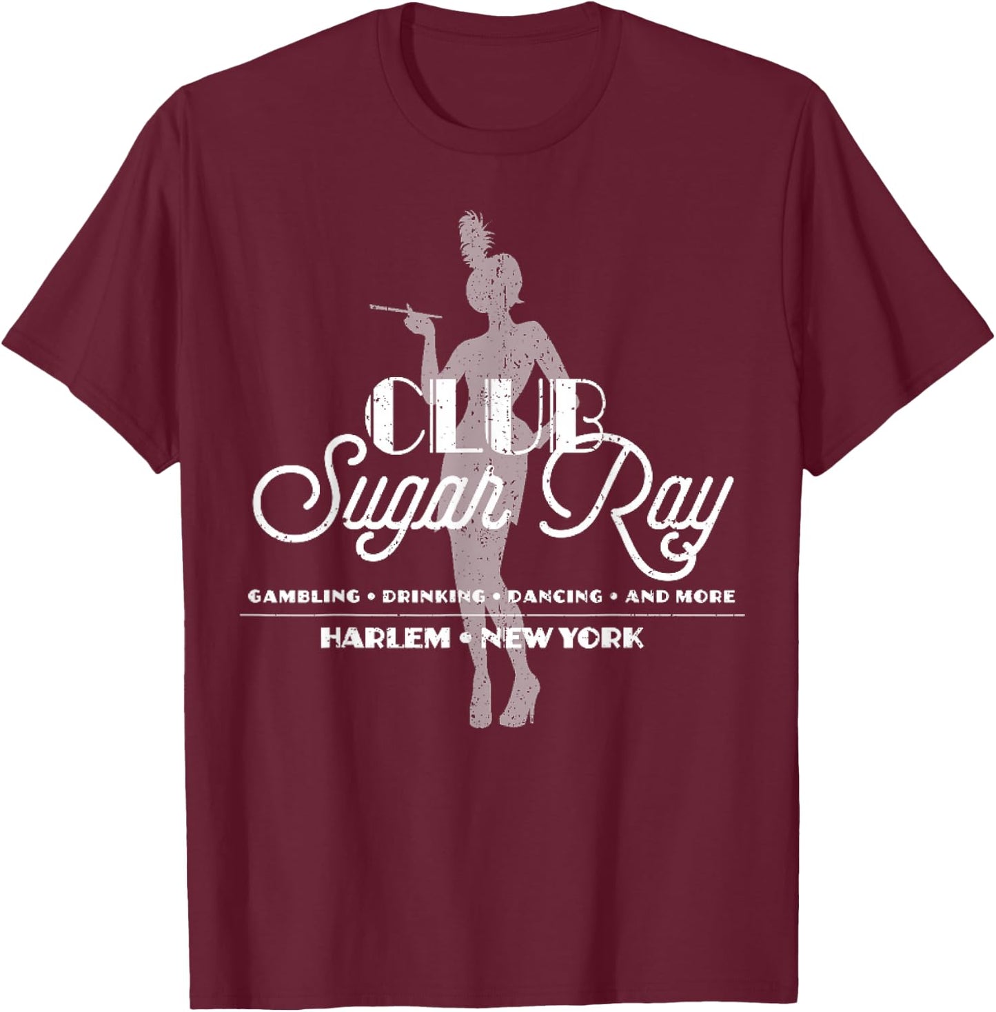 Vintage Club Sugar Ray T-Shirt - T-Shirt | Maroon