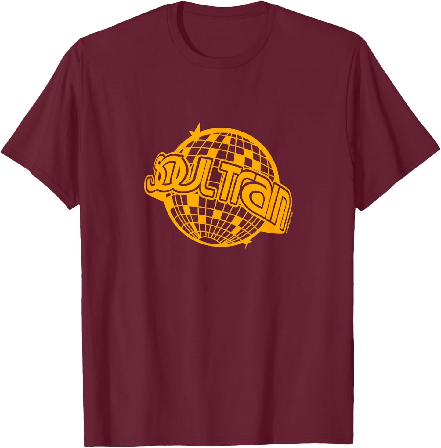 Soul Train Disco T-Shirt - T-Shirt | Maroon