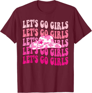 Let's Go Girls Groovy Man I Feel Like a Bride Bachelorette Small T-Shirt - T-Shirt | Maroon