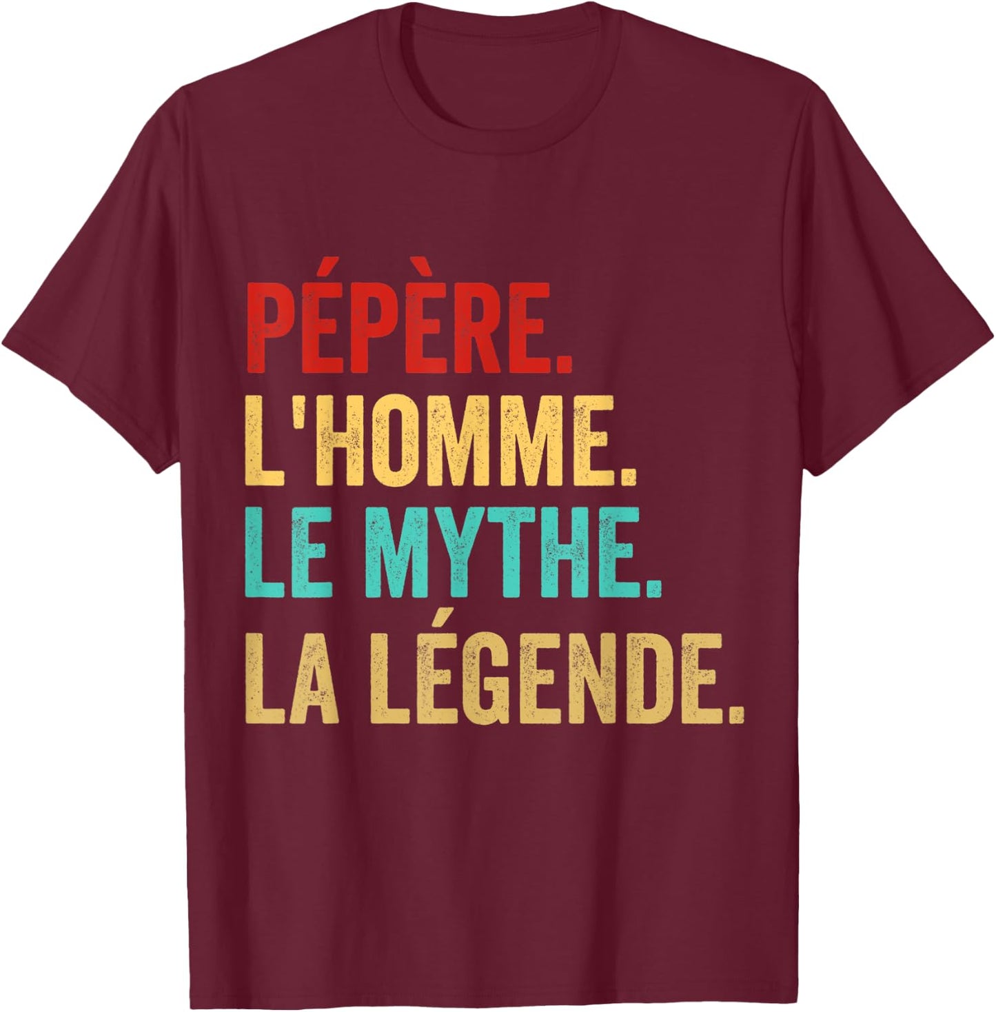 Men's Myth Legend T-Shirt - T-Shirt | Maroon