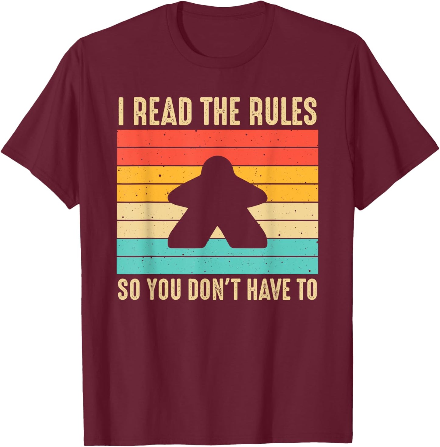 Funny Board Games Art Women Tabletop Gamers Players T-Shirt - T-Shirt | Maroon