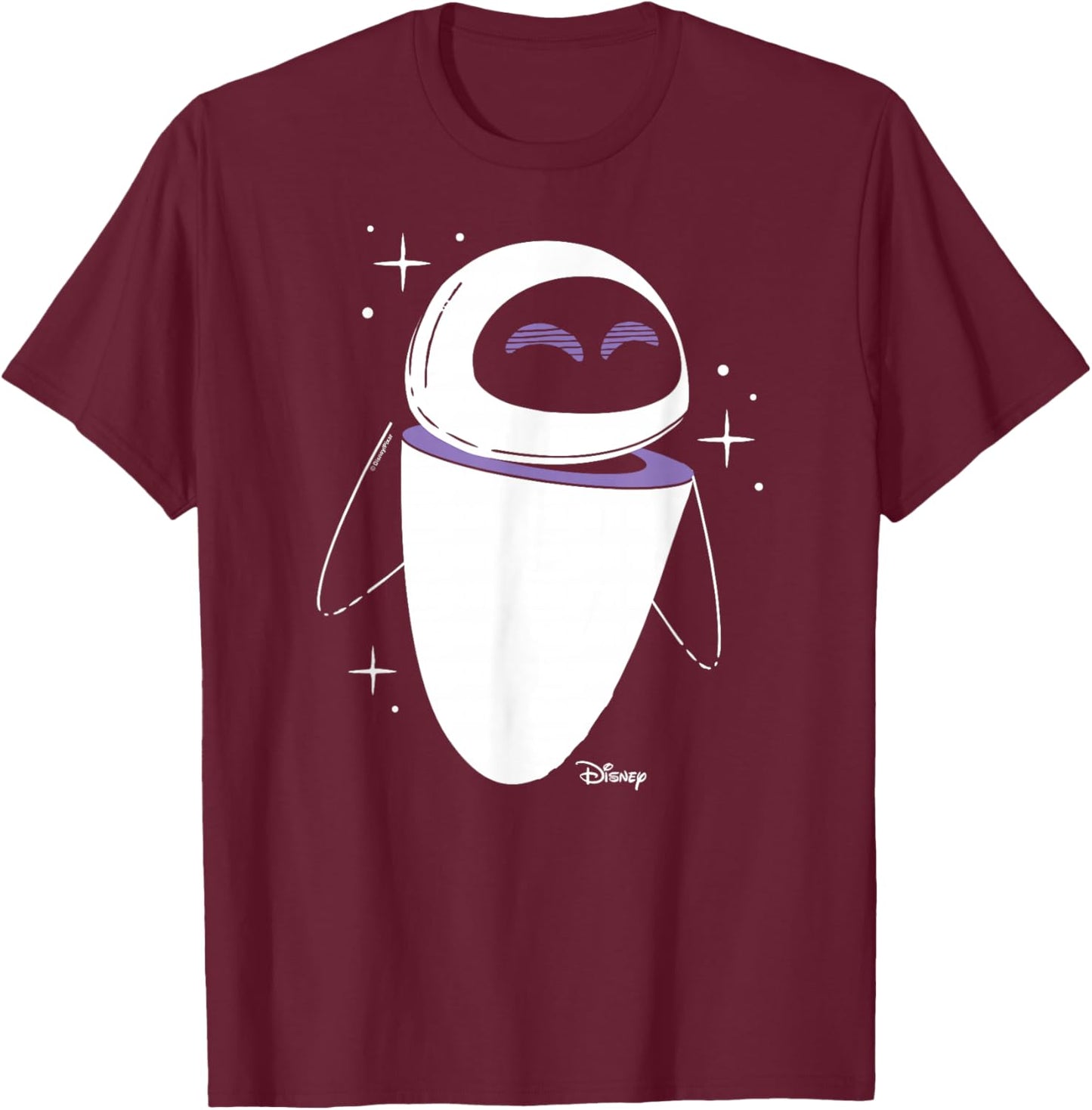 Wall-E - Eva Blessed T-Shirt - T-Shirt | Maroon