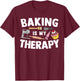 Cool Baking Women Baker Cupcake Bread Cookie Dessert T-Shirt - T-Shirt | Maroon