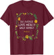Do Justice Love Mercy Walk Humbly Micah 6:8 Christian Verse T-Shirt - T-Shirt | Maroon
