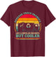 Garbage Truck Grandpa Like A Regular Grandpa Father's Day T-Shirt - T-Shirt | Maroon