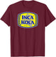 Inca Kola Soda Drink Peru Peruvian Lime Ceviche Aji T-Shirt - T-Shirt | Maroon