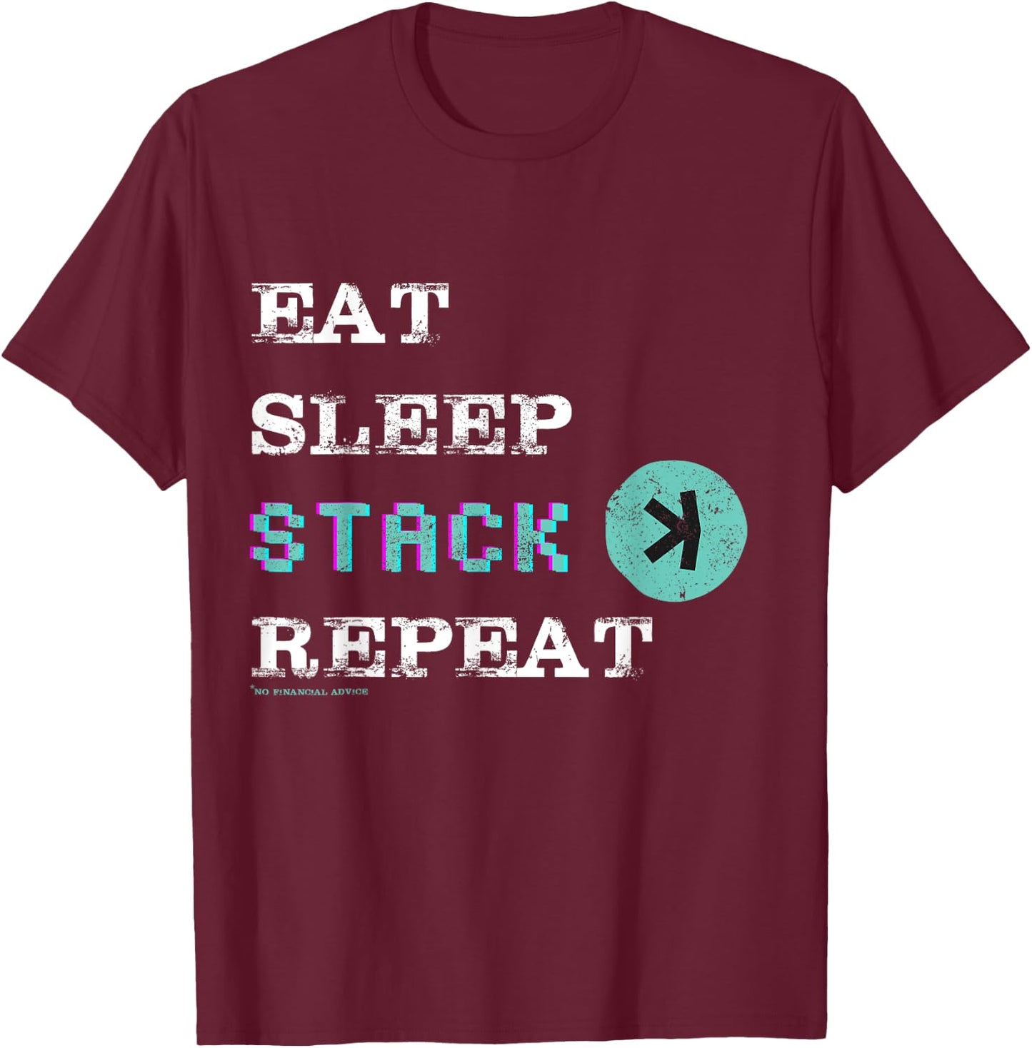 Kaspa Crypto Coin Bullrun 2024 Freedom Cryptocurrency T-Shirt - T-Shirt | Maroon