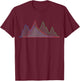 Histogram Photography T-Shirt - T-Shirt | Maroon
