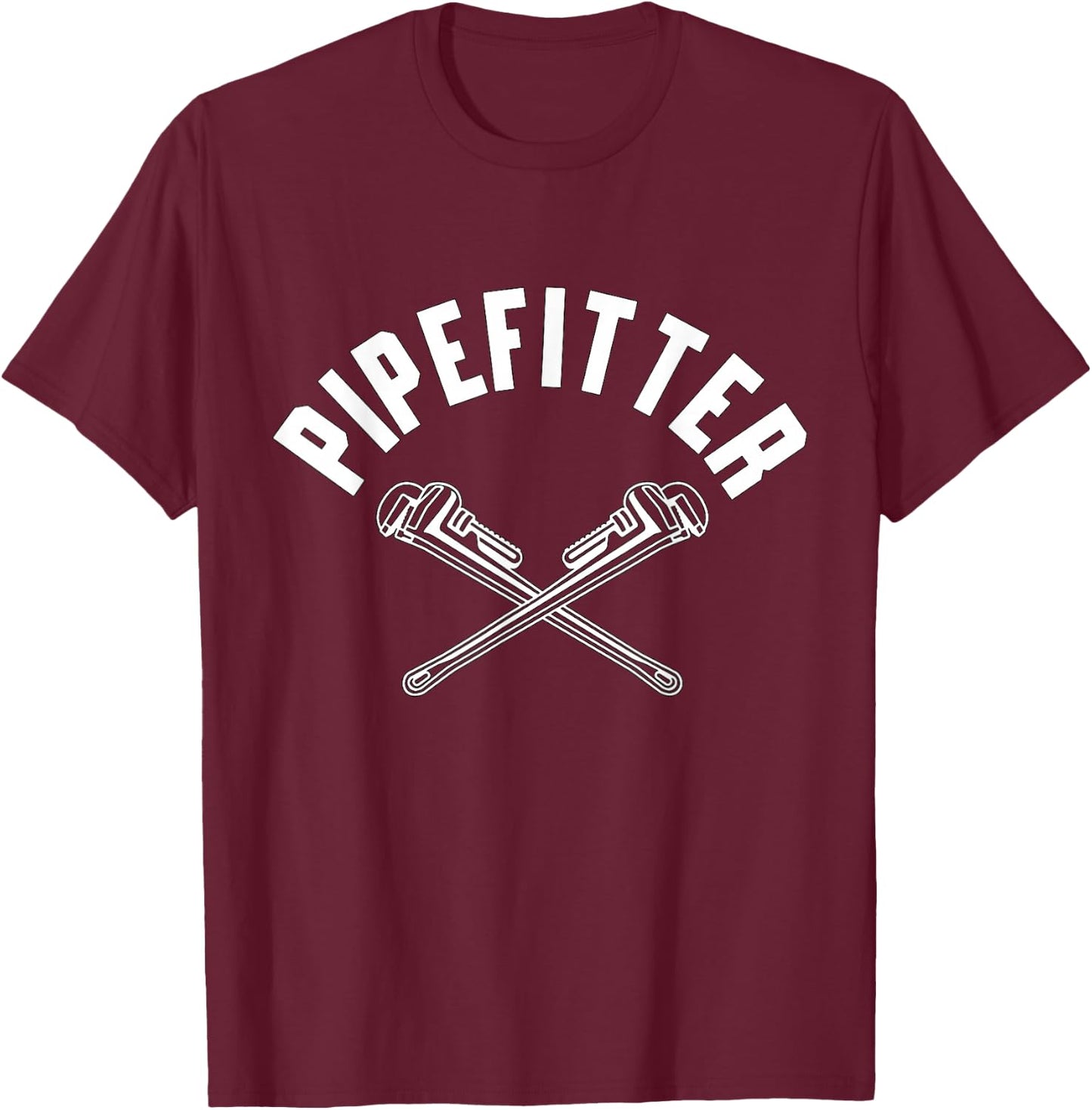 Pipefitter T-Shirt - T-Shirt | Maroon