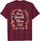 How Great Thou Art Psalm 92:5 Christian Hymn Bible Verse T-Shirt - T-Shirt | Maroon