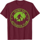 Skunk Ape Shirt Bigfoot Shirt Funny Bigfoot shirts Bigfoot T-Shirt - T-Shirt | Maroon