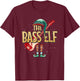 Christmas Bass Guitar Elf for Bassist Musician T-Shirt - T-Shirt | Maroon
