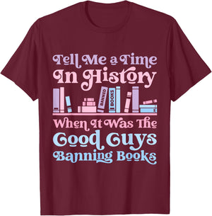 Reading Banned Books Reader Read Banned Books Women T-Shirt - T-Shirt | Maroon