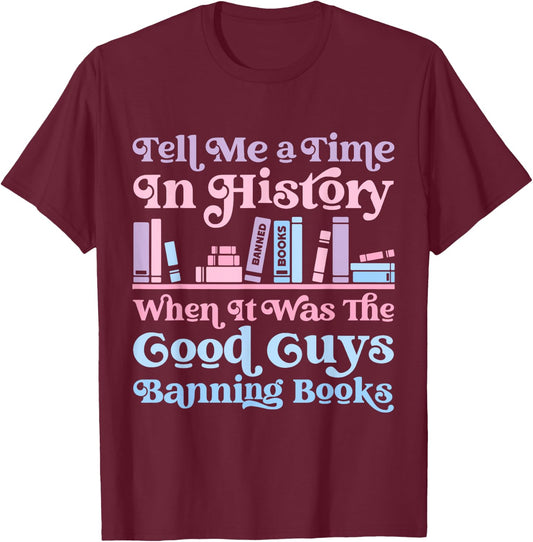 Reading Banned Books Reader Read Banned Books Women T-Shirt - T-Shirt | Maroon