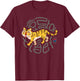 Funny South Korea Tiger Design for All Ages Gift T-Shirt - T-Shirt | Maroon