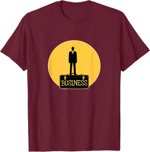 Standing on Business T-Shirt - T-Shirt | Maroon