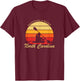 Vintage Kayak Nantahala River North Carolina Adventure T-Shirt - T-Shirt | Maroon